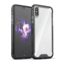 Clear Armor PC Case with TPU Bumper for Motorola Moto G7 Plus bl