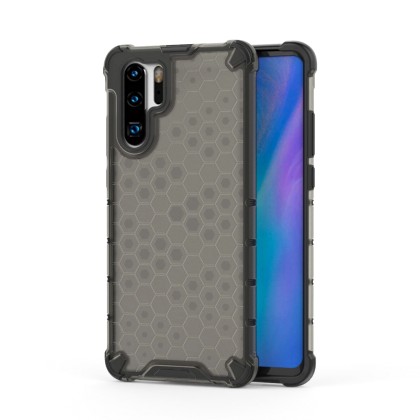 Honeycomb Case armor cover with TPU Bumper for Huawei P30 Pro bl