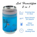 Led Humidifier 2 in 1 Blue