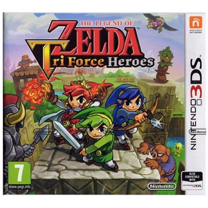 The Legend of Zelda: Tri Force Heroes /3DS