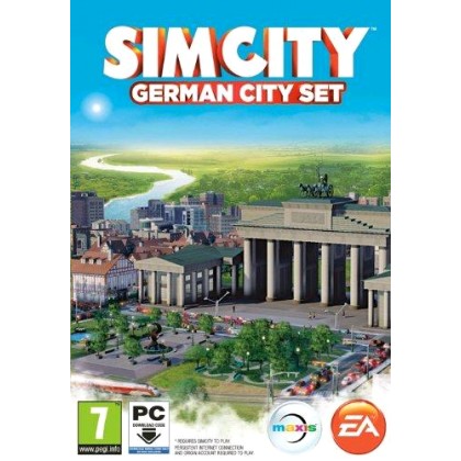 Sim City German City Buildings add on (Code in box) (2013) /PC