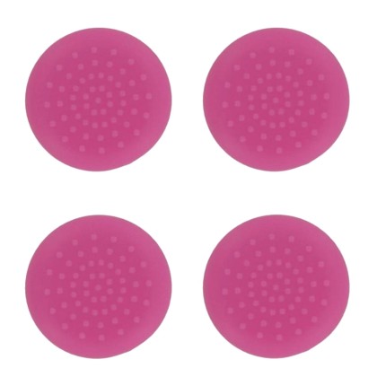 PS4 TPU Thumb Grips - Pink (Assecure) /PS4