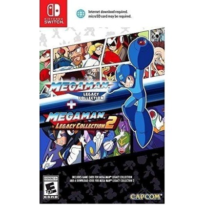 Mega Man Legacy Collection 1 + 2 (#) /Switch