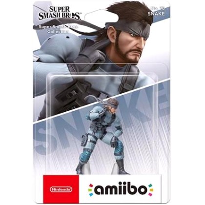 Nintendo Amiibo Character - Snake - Metal Gear Solid (Super Smas