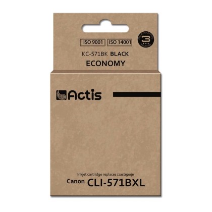 Actis black ink cartridge for Canon, compatible, KC-571Bk replac