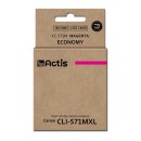 Actis magenta ink cartridge for Canon, compatible, KC-571M repla