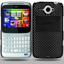 OEM BACK CASE GRID FOR HTC ChaCha G16 BLACK
