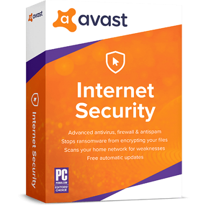 Avast Internet Security 2019 5 PCs, 1 Year, ESD