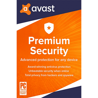 Avast Premium Security 1 PC, 1 Year, ESD