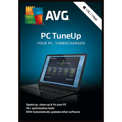 AVG PC TuneUp 1 PC, 1 Year, ESD
