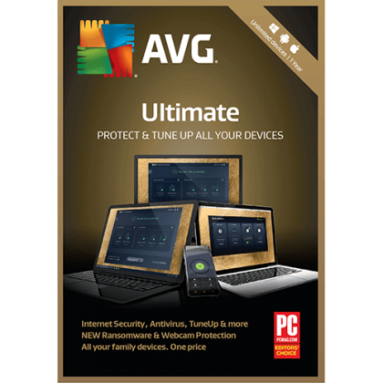 AVG Ultimate 10 Devices, 1 Year, 2020, ESD