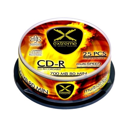 Extreme CD-R 700MB x52 - Cake Box 25