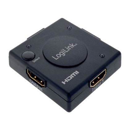 LogiLink Mini HDMI switch amplifier 3na1