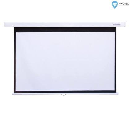 4world Ekran projekcyjny ścienny 221x124 (100
