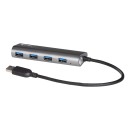 i-tec USB 3.0 Metal HUB Charging - 4 ports with power/charging