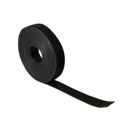 LogiLink Cable Strap, Velcro Tape, 10m, Black