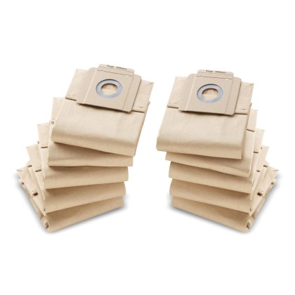 Karcher Paper bags, 10 pieces for T 7/1 6.904-333.0