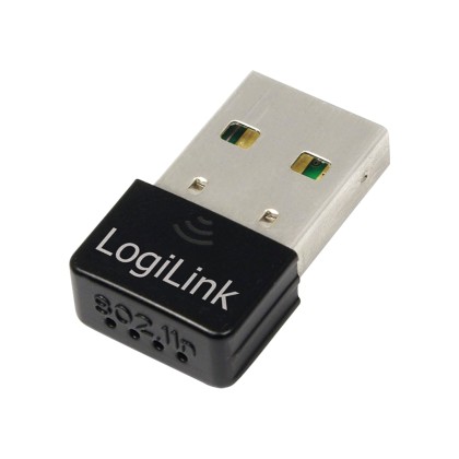 LogiLink Wireless N150 Mbps, USB adapter, Ultra nano