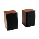 Media-Tech WOOD-X SET of small stereo speakers