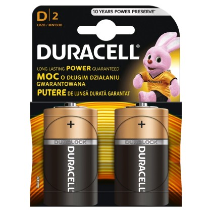 Duracell Basic D/LR20 K2
