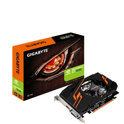 Gigabyte Karta graficzna GeForce GT 1030 OC 2GB GDDR5 64BIT HDMI