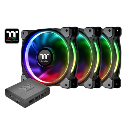 Thermaltake Riing Plus 14 RGB TT Premium Edition 3 Pack (3x140mm
