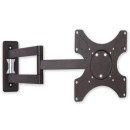Techly Wall mount for TV LCD/L ED/PDP double arm 19-37 inch blac
