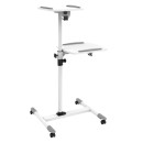 Techly Universal projector/notebook trolley two shelvy