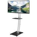 Techly Mobile stand for TV LCD /LED 32-70inch with shelf