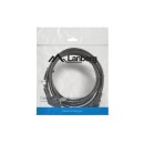 LANBERG Power cable CEE 7/7 - IEC 320 C13 3M VDE 3M black