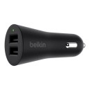 Belkin Car charger 2xUSB-A 2x12W black