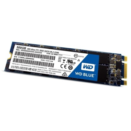 Western Digital Blue SSD 500GB SATA M.2 2280 WDS500G2B0B