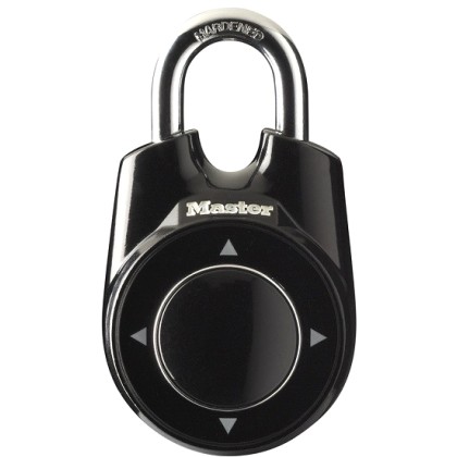 Master Lock Padlock One for combinations of movements, black