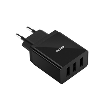 ACME Europe Wall charger USB CH206 3p/3.4A/17W