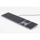 Matias Keyboard - aluminum Mac backlit RGB Space Gray
