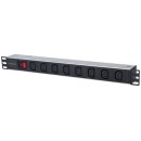 Intellinet Power strip rack 19 1U 110V-250V/10A 8x C13