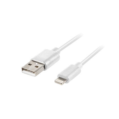 LANBERG Cable Lightning - USB-A M/M 1m white