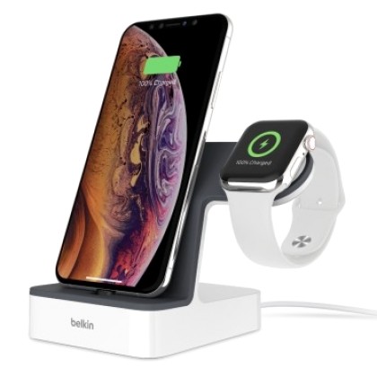 Belkin Charger Apple Watch/iPhone white