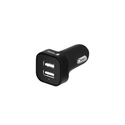 NATEC Car charger Extreme Media 2x USB 2.1A 12V/24V black