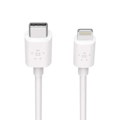 Belkin Cable MFi USB-C Lightning Mixit 1,2m white