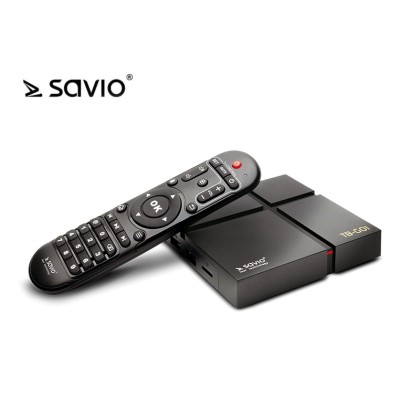 Elmak Media player SAVIO TB-G01 Smart TV Box Gold 2/16 GB Androi