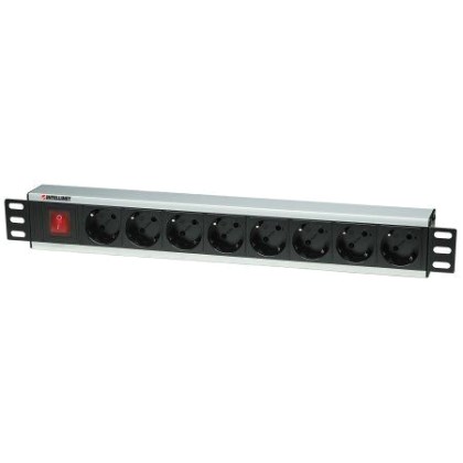 Intellinet Black surge strip rack 19 230V/10A