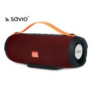 Elmak SAVIO BS-022 Wireless Stereo Bluetooth Speaker red