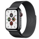 Apple Watch Series 5 GPS + Cellular, 44mm Space Black Stainless 