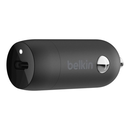 Belkin Car Charger & C-LTG Cable 18W