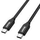 Unitek USB-C - USB-C Cable PD 2M, M/M; C14059BK