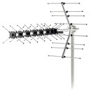 Sencor Antena SDA 611 DVB-T2/T 12dB 75Ohm 4G LTE