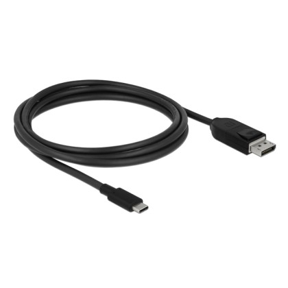 Delock Cable USB-C -> DP M/M 1,5m 8K 60Hz black
