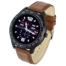 Garett Electronics Smartwatch Garett Men 3S brown leather