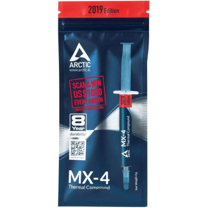 ARCTIC MX-4 (4 G) EDITION 2019 – HIGH PERFORMANCE THERMAL PASTE